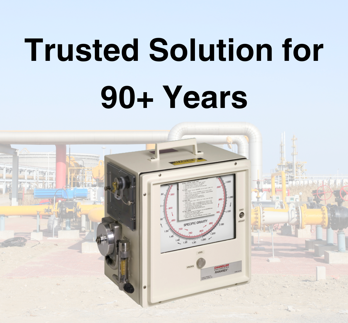 Ranarex Gas Gravitometer 90 Years of Specific Gravity Gas Measurements