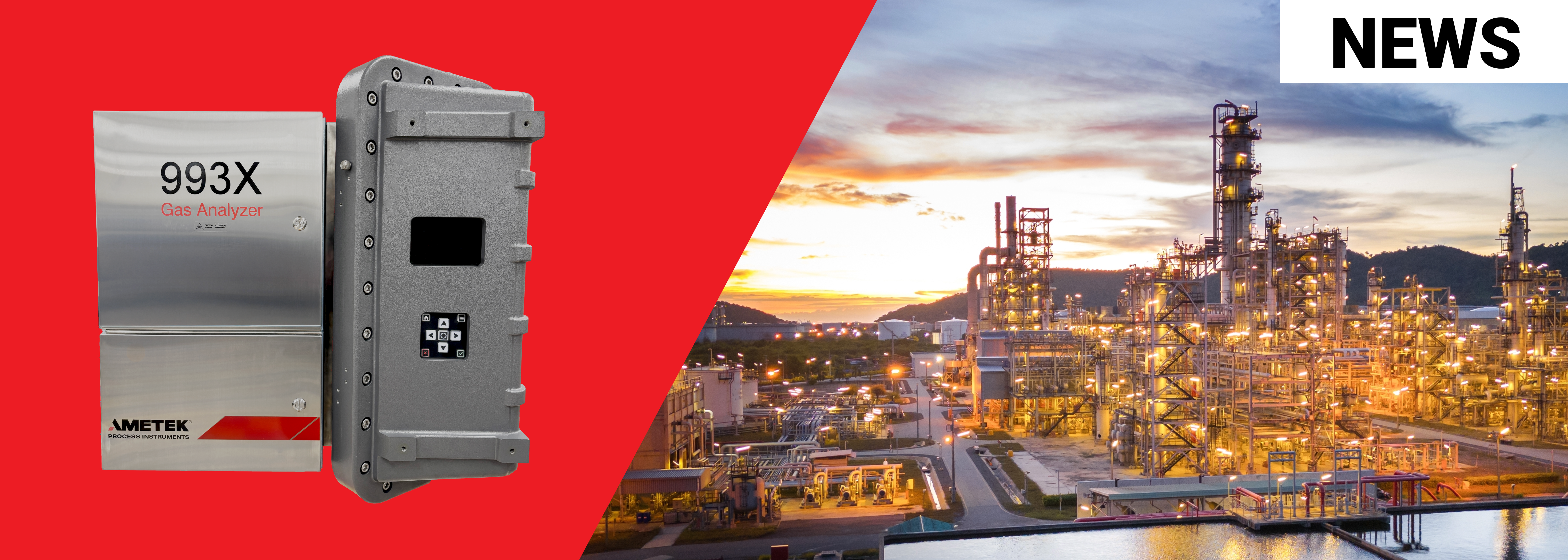 AMETEK Process Instruments Introduces Explosion Proof 993X Series of Gas Analyzers for Zone 1 Applications