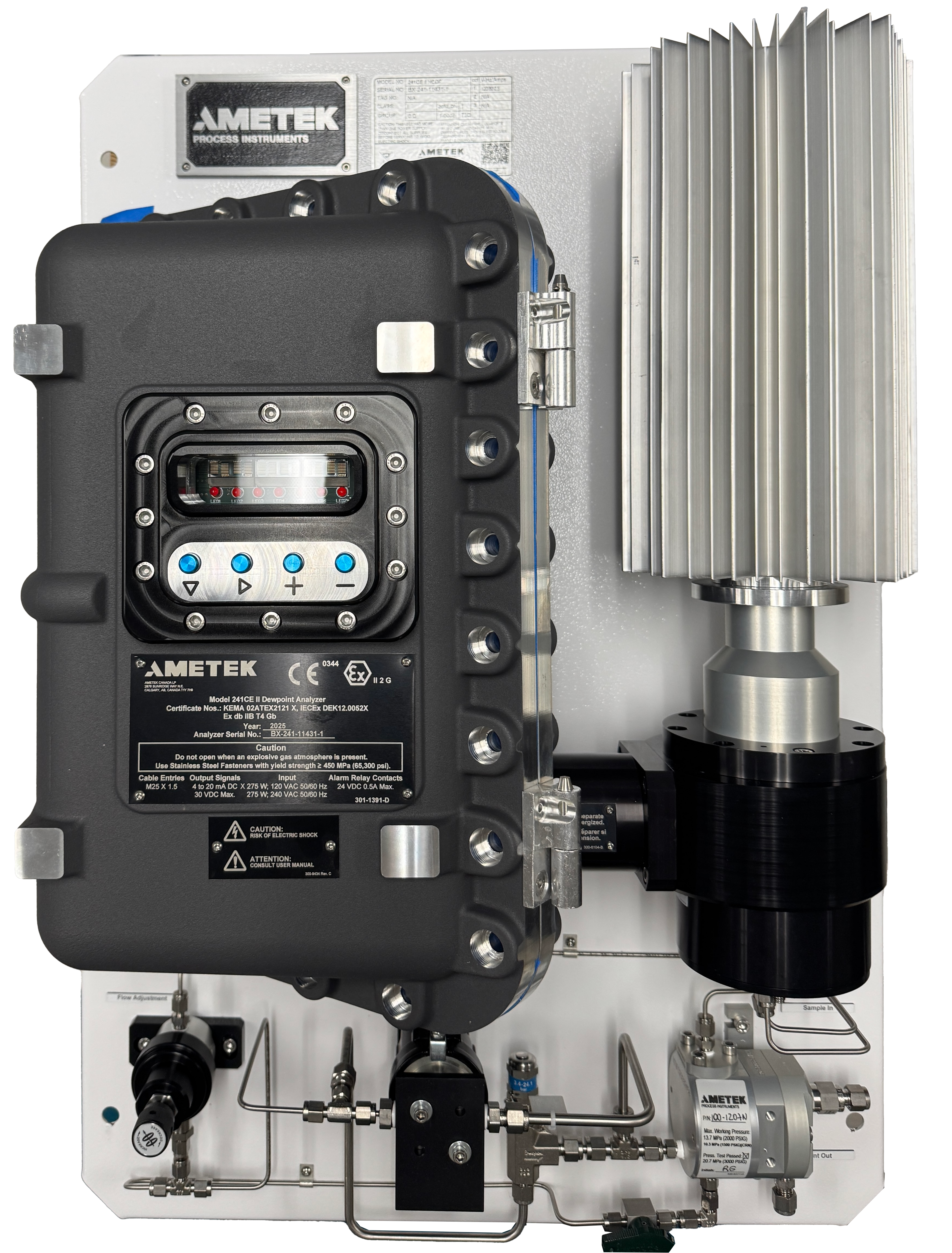 Model 241CE II Hydrocarbon Dew Point Analyzer