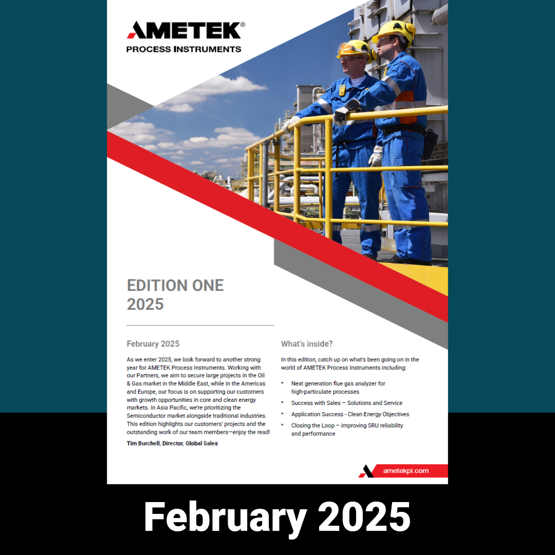AMETEK Process Instruments Newsletter February 2025